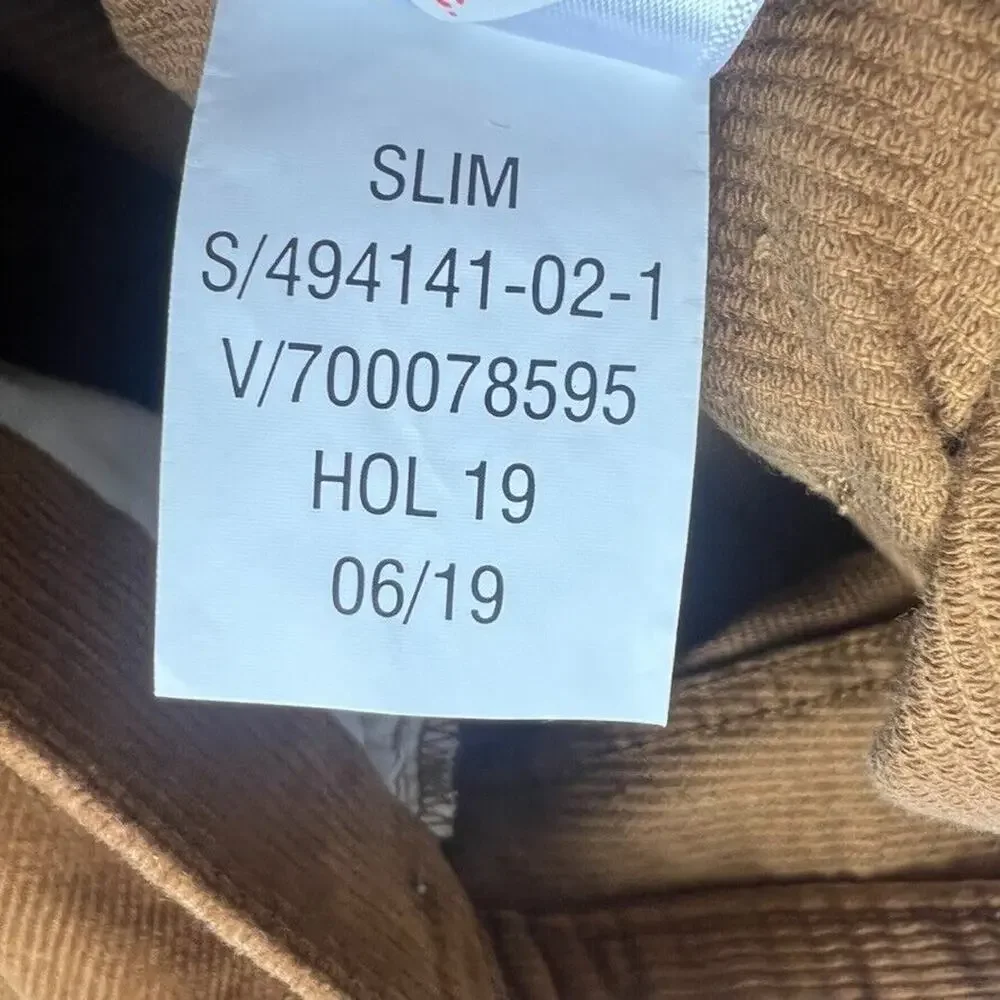 GAP Pants Boys 14 Regular Stretch Slim Corduroy 5 Pockes Straight Leg